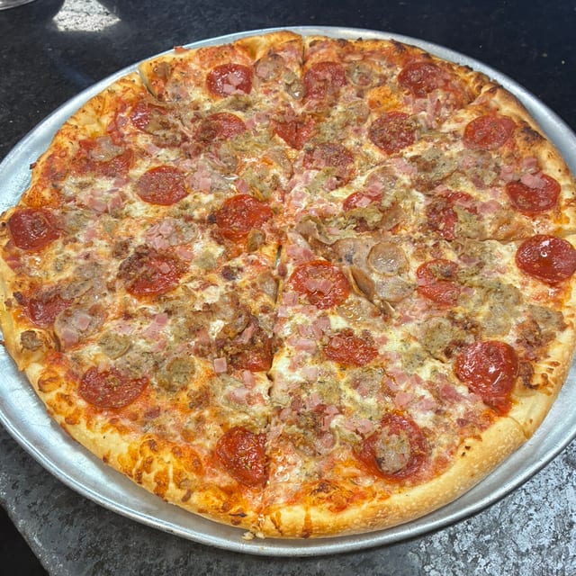 Meat Pizza.