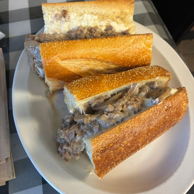 Steak and Cheese Hero.