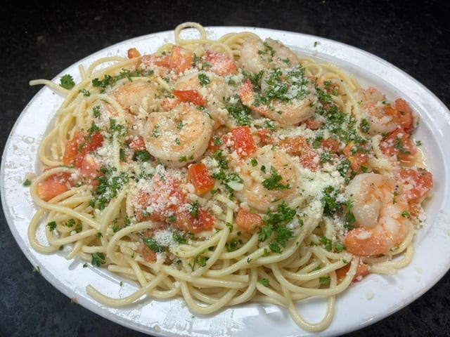 Shrimp Scampi.