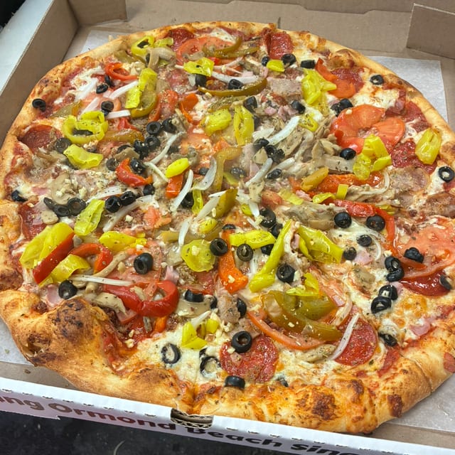 Adrianna's Everything Pizza.